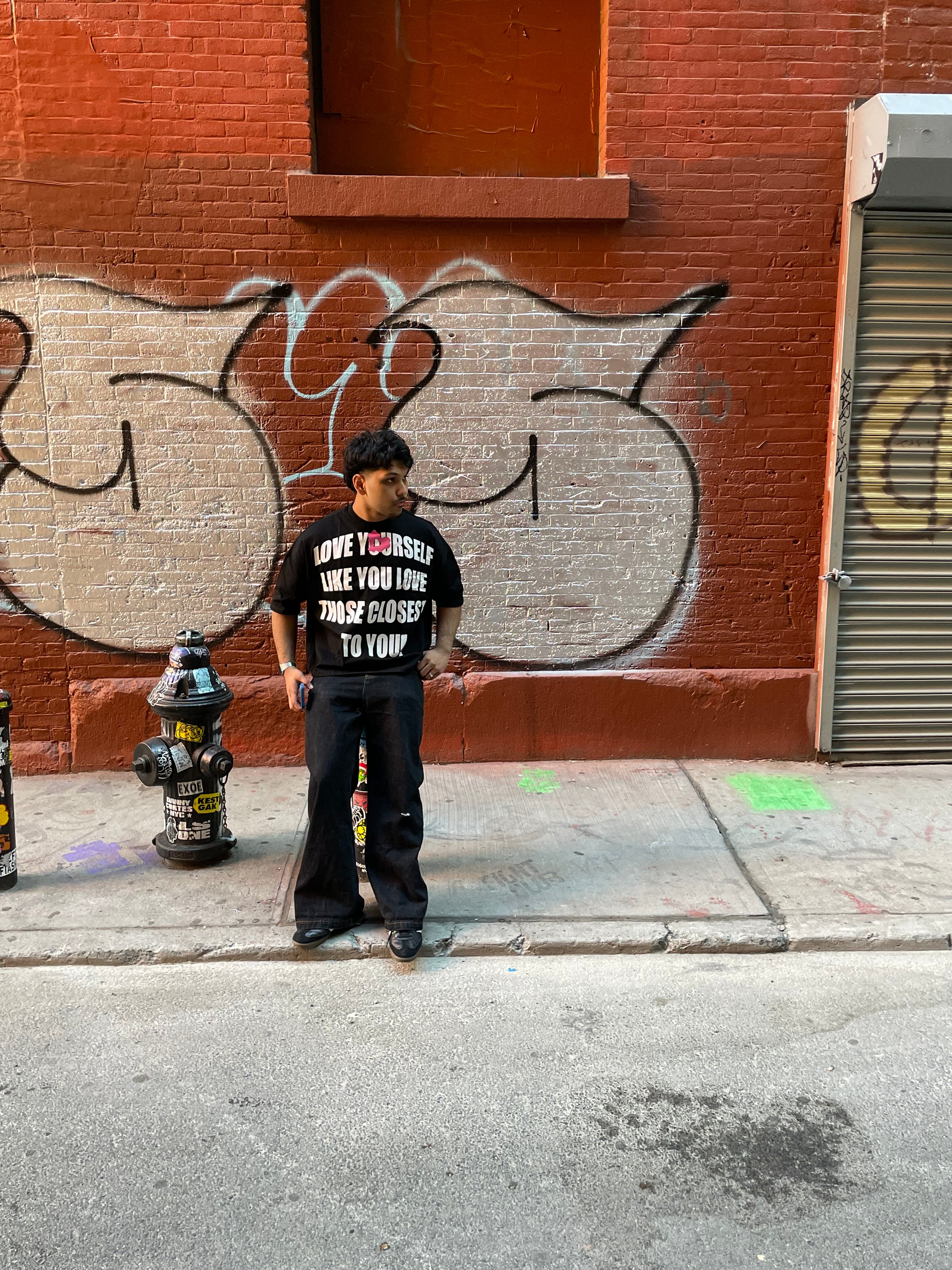 Black “Love Yourself” tee