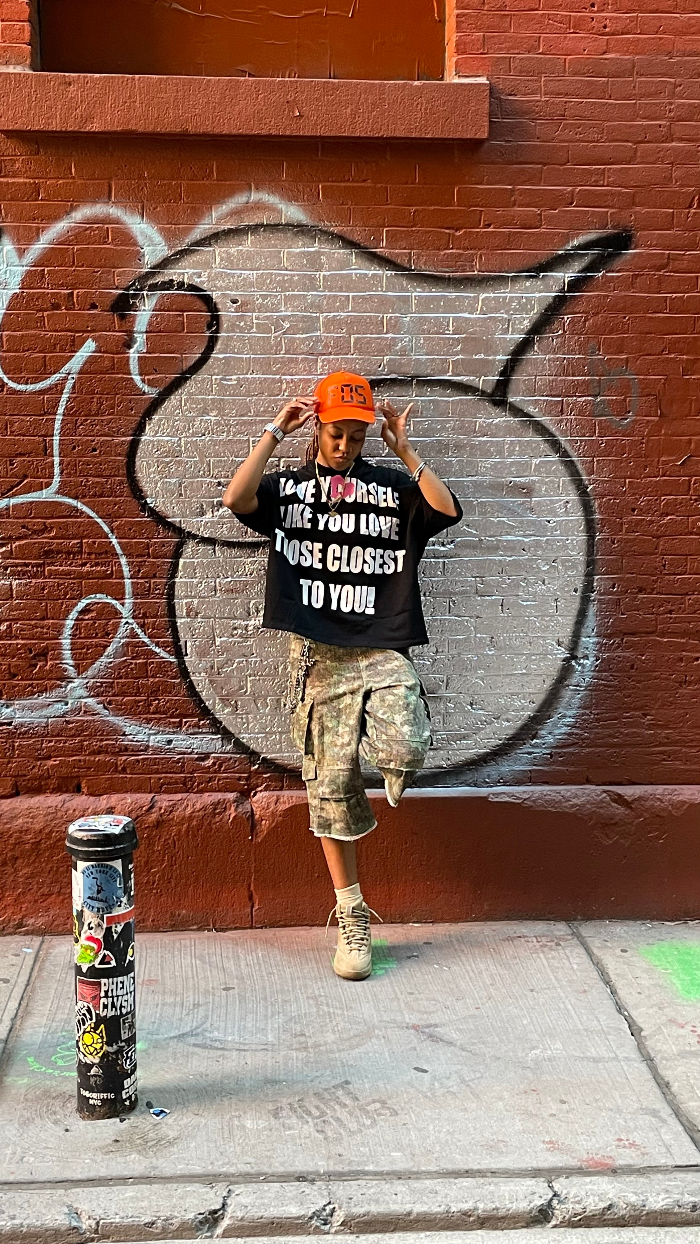 Black “Love Yourself” tee